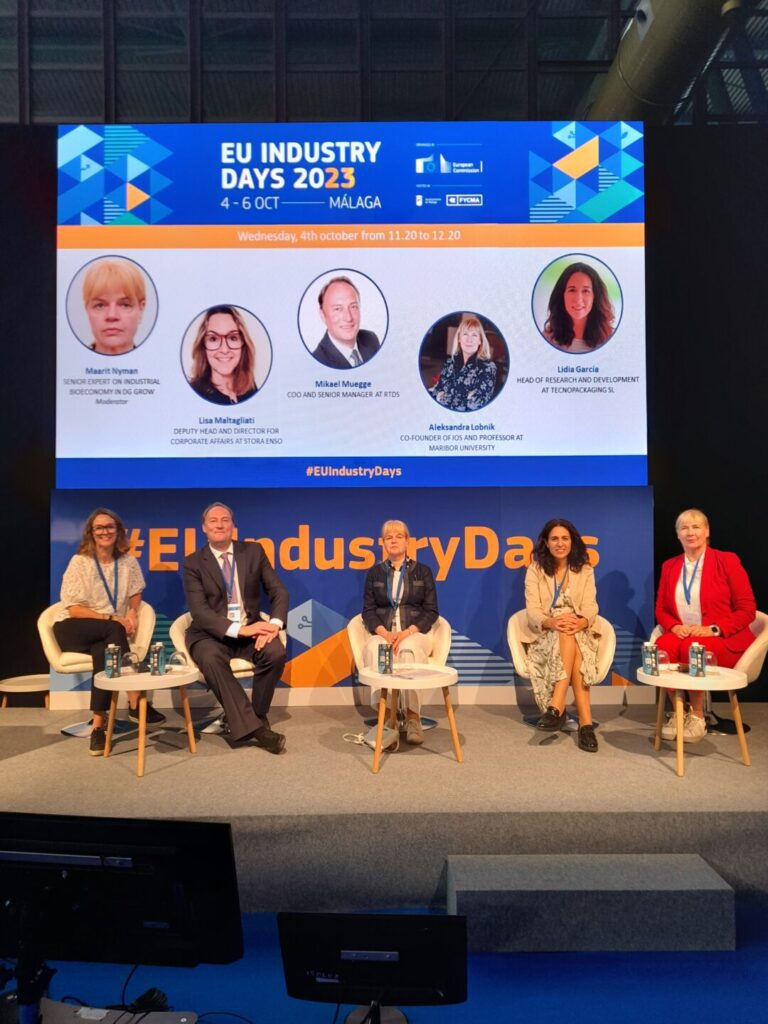 MADRAS_Project's tweet card. Partners from Tecnopackaging have attended the EU Industry Days, celebrated on October 4th-6th, 2023, in the Trade Fairs and Congress Center of Málaga (Spain).