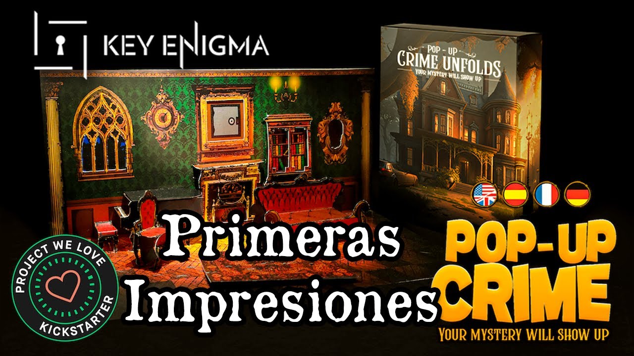 jugarypintar's tweet card. [1as Impresiones] Crime Unfolds