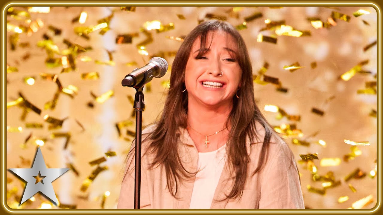 PackerFever's tweet card. Sydnie Christmas wins GOLDEN BUZZER with beautiful cover of 'Tomorr...