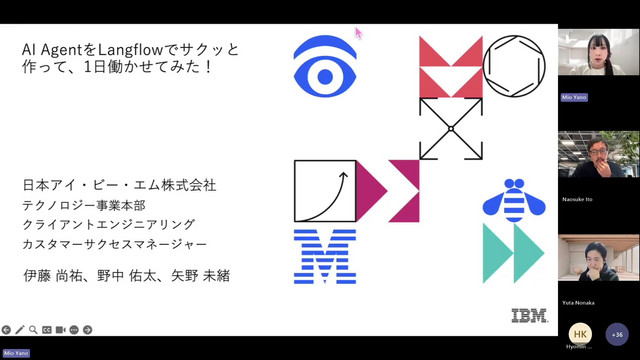 guriguri_dW's tweet card. AI AgentをLangflowでサクッと作って、1日働かせてみた！