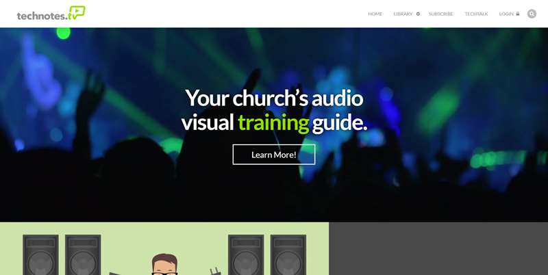 davepedde's tweet card. Your church's audio visual training guide. Learn More! Live audio visual training at your fingertips. Professional training, convenient access. GET STARTED! Technotes is an online learning community...