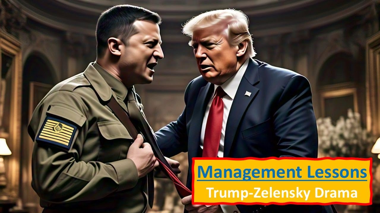 CK_atwarpspeed's tweet card. 5 Most Critical Management Lessons from the Trump-Zelensky Drama