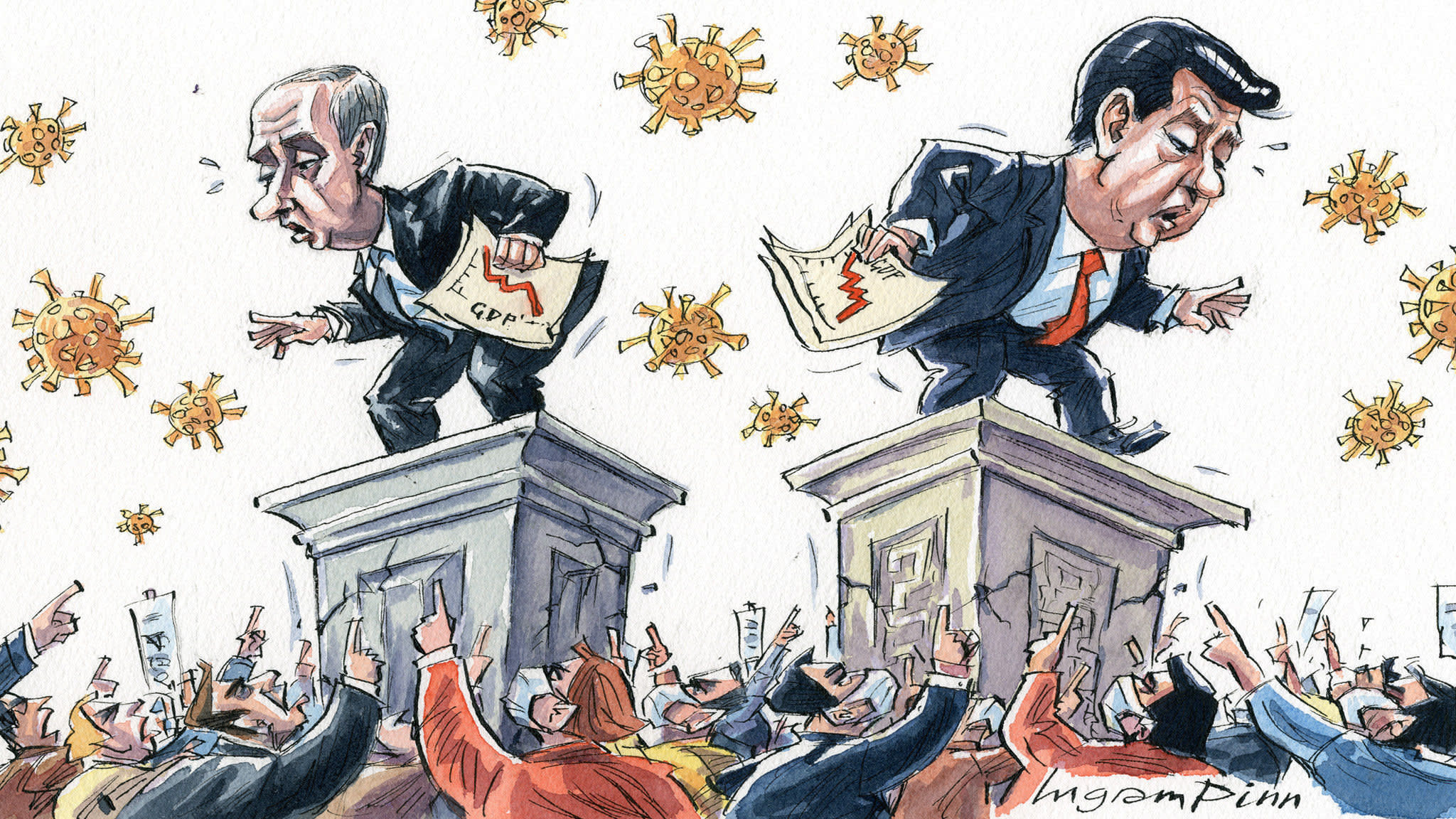 FT's tweet card. The relationship of unequals has seen both Beijing and Moscow wrongfooted by the crisis