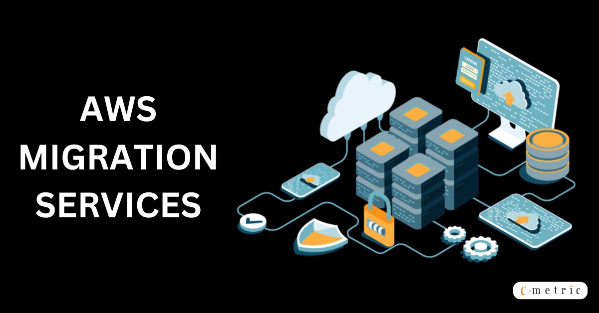 CMetricSolution's tweet card. Streamline your cloud journey with AWS Migration Services. Discover expert tools and strategies for a seamless, secure, and efficient migration to AWS.