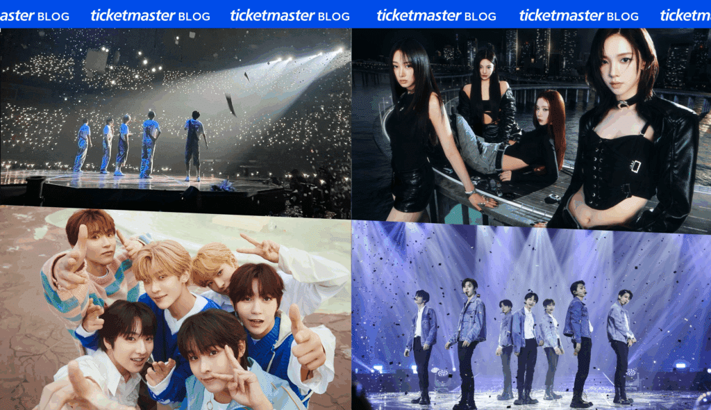 TicketmasterPE's tweet card. El K-Pop está presente con más fuerza este 2026. Se vienen nuevas sorpresas en la industria de la música y conciertos el próximo año.