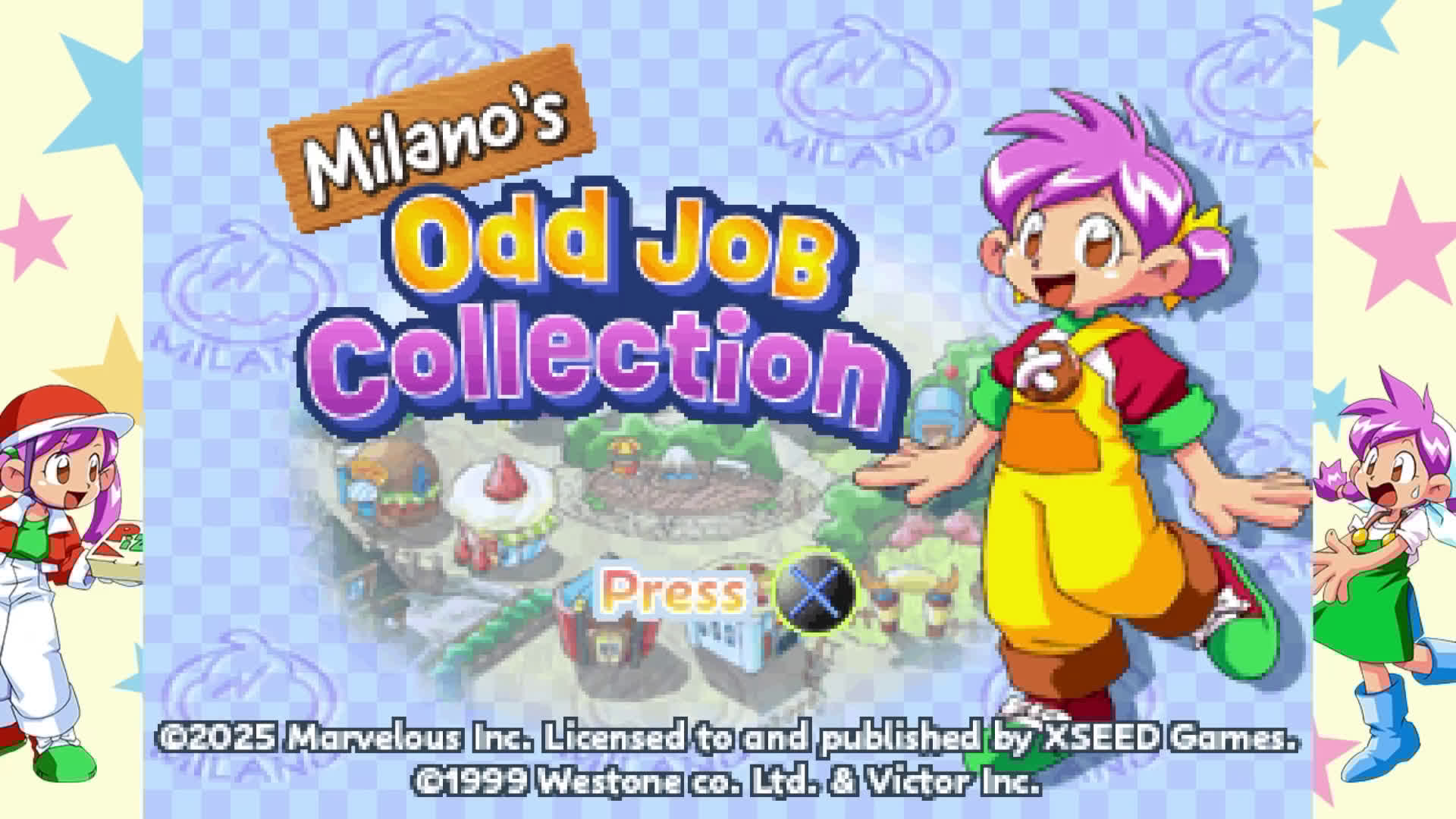 NokoBoxNet's tweet card. XSEED Games y la desarrolladora Implicit Conversions dieron a conocer que Milano’s Odd Job Collection se lanzará de forma digital el 9 de diciembre de 2025 para Nintendo Switch, PlayStation 5,...