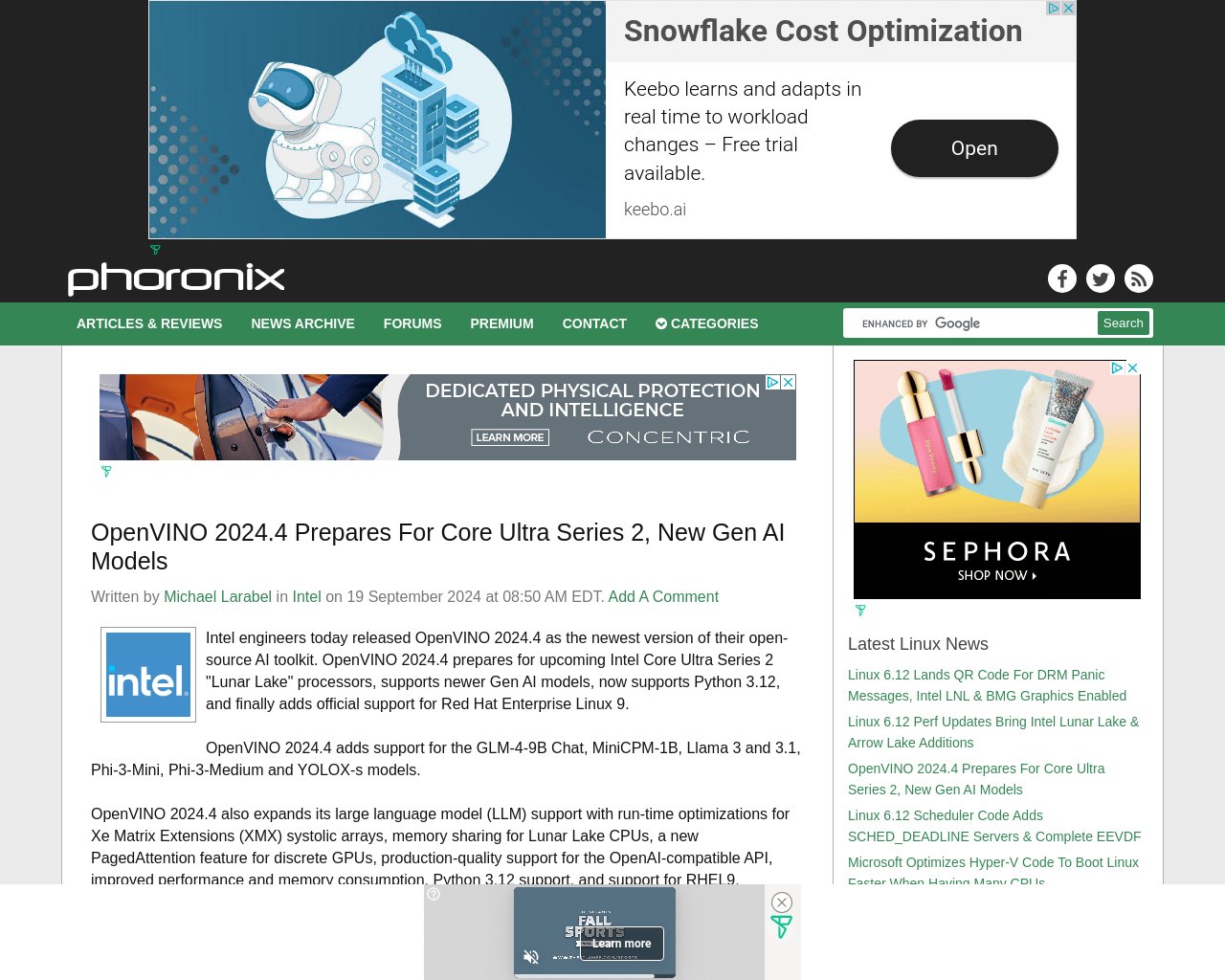 managetech_inc's tweet card. 要約: Michael LarabelはPhoronix.comの主要著者であり、2004年にサイトを設立して