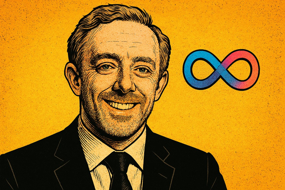 notoko_motoko's tweet card. Before the Internet Computer became real, Dominic Williams sketched out the future with a blockchain paper full of VRFs, notarization, and robots.