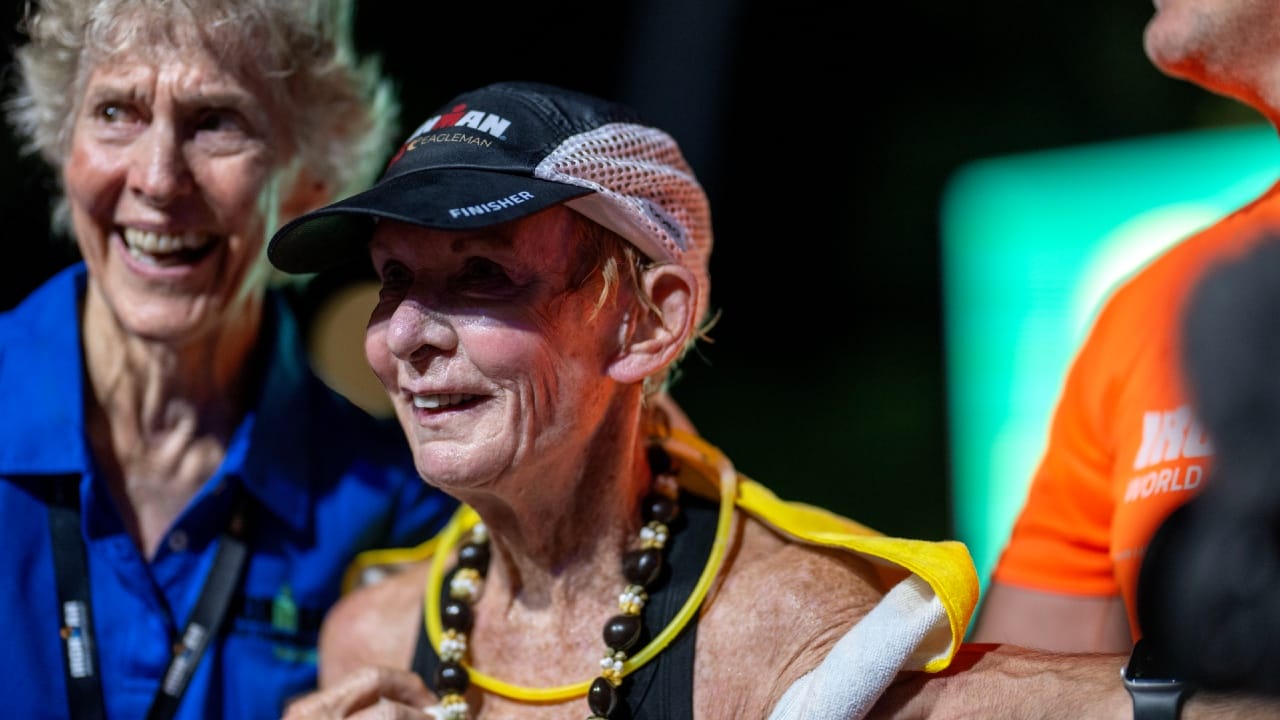 247_endurance's tweet card. Natalie Grabow became the first ever female finisher in the 80-84 category in Kona as 13 Age Group World Champions were crowned.