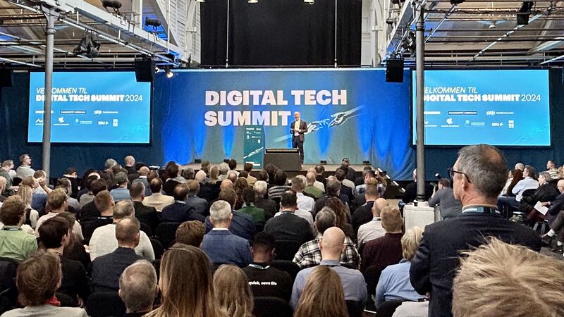 DTU_Compute's tweet card. 🚀 Kick off for this year’s Digital Tech Summit in Øksnehallen in Copenhagen. The event is the Nordic region’s largest deep-tech fair and conference, with more than 5,000 visitors from the research...