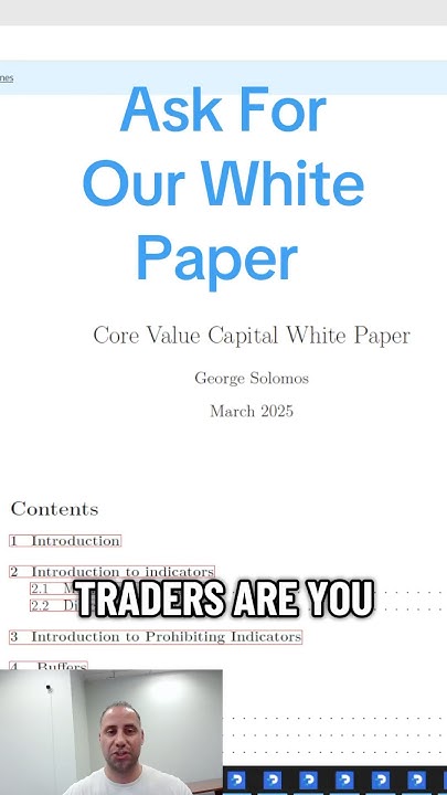 Corevaluecap's tweet card. How Does a Real Trading Algorithm Work?