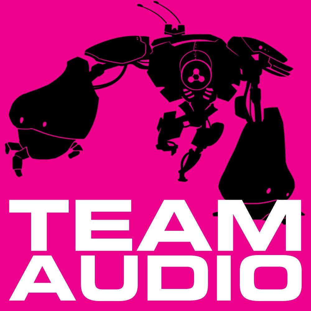 teamaud_io's tweet card. Audio direction, technical and creative sound design, music composition, co-dev, and more, Team Audio is the glue between dev teams and all things audio.