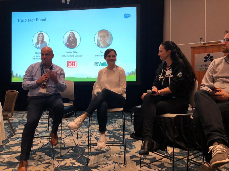 rm_salesforce's tweet card. It was a pleasure to host the Customer Panel during the German/Austria Customer Summit at #Dreamforce19. #Adidias, #DeutscheBahn and #Vaillant are trailblazers that not only leverage Salesforce...