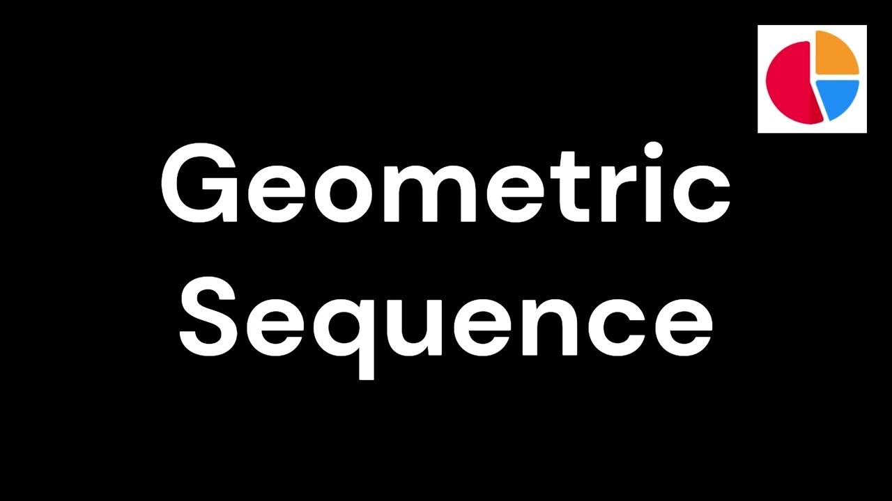visualfractions's tweet card. How to Pronounce “Geometric Sequence”