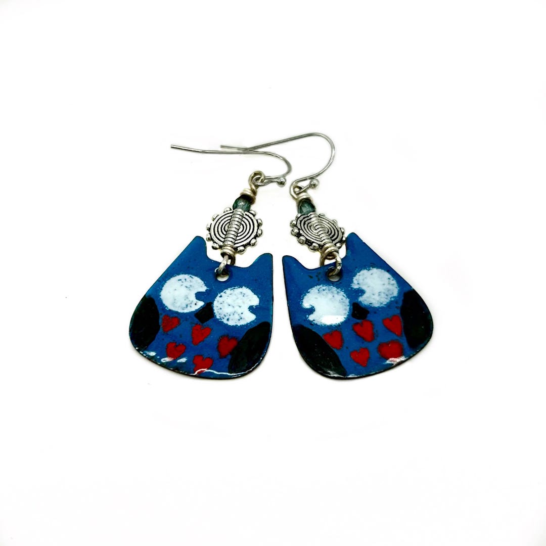 ZenCatPottery's tweet card. This Dangle & Drop Earrings item is sold by ZenCatPottery. Ships from Menlo Park, CA. Listed on Oct 4, 2025