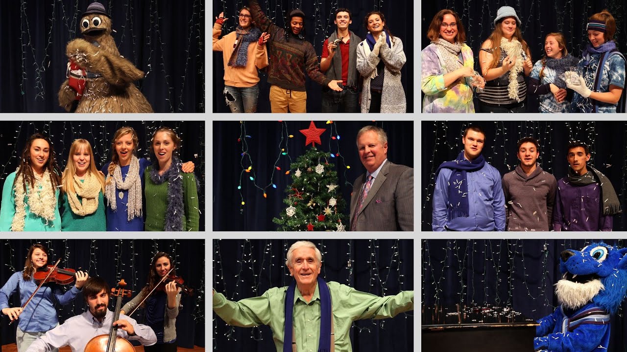 OnlineEd_EMU's tweet card. Joy to the World - Eastern Mennonite style