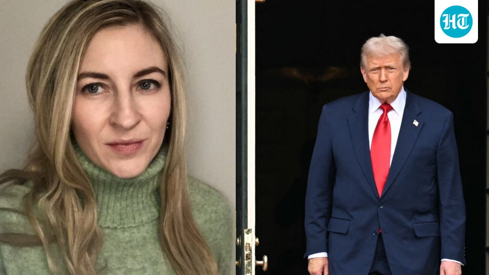 KBizzle1414's tweet card. Trump called Bloomberg reporter Catherine Lucey “piggy” after she pressed him on Epstein files aboard Air Force One, sparking backlash.