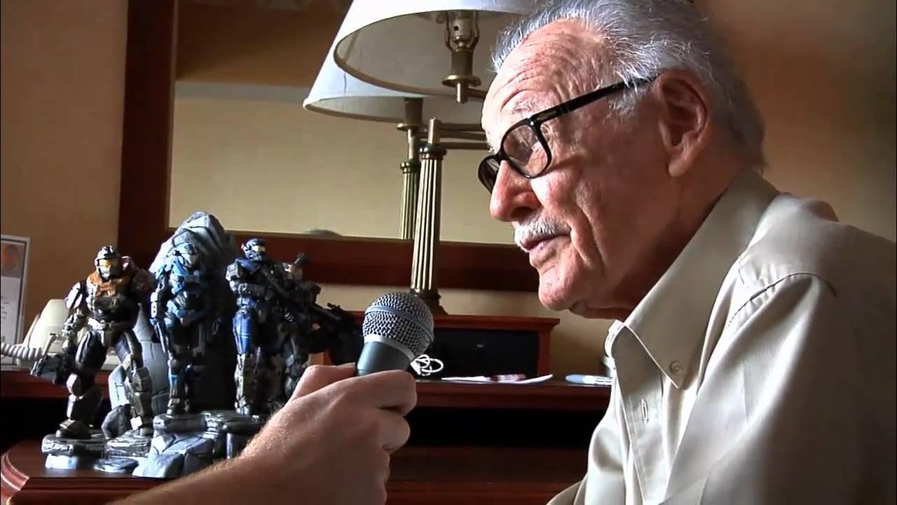 MattBikeNotes's tweet card. Halo Waypoint: Stan Lee talks Halo