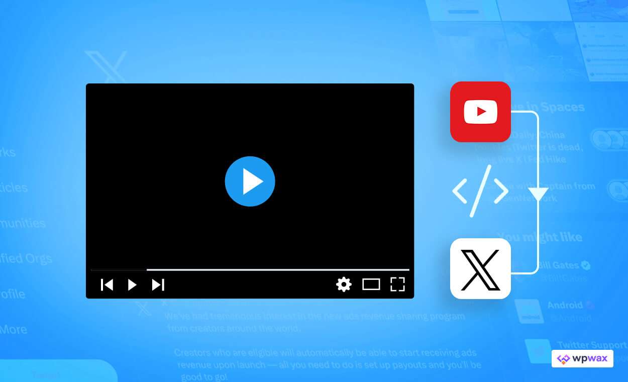 wpwaxofficial's tweet card. Want to know how to embed YouTube video on Twitter (X) effectively? Let's explore the easiest way.
