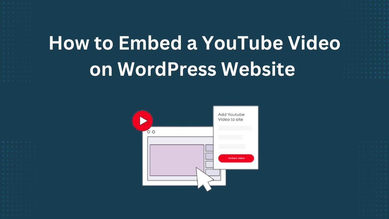 hellousermeta's tweet card. How to Embed a YouTube Video on a WordPress Website