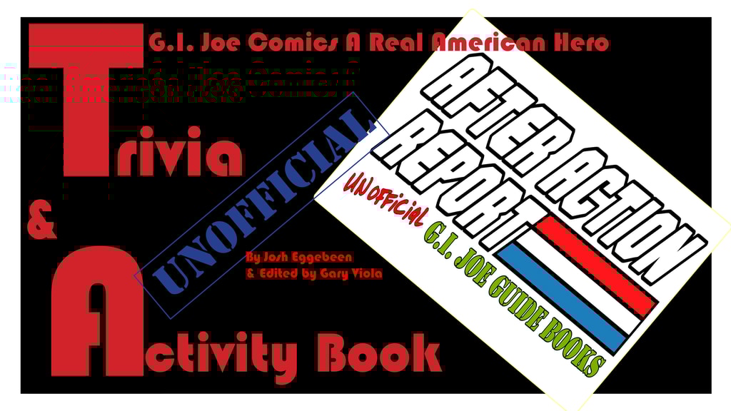 ChaplainJoePod's tweet card. A FUN Resource of Q&As for G.I. Joe comics A Real American Hero continuity from Marvel, IDW, Skybound & DDP + WORD FINDS - Unofficial