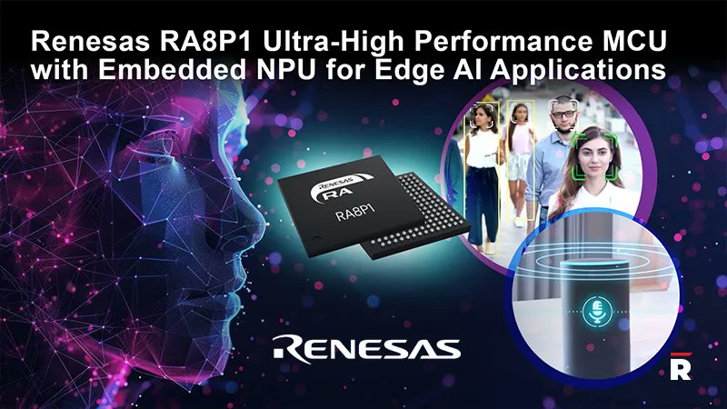 Read_Magazine21's tweet card. Renesas Electronics Corporation, a premier supplier of advanced semiconductor solutions, introduced the RA8P1 microcontroller