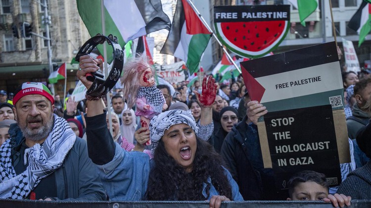 kyle_alexander1's tweet card. Palestinians are disgusted at a call to blanket ban asylum seekers fleeing the war-torn Gaza Strip from Australia under the guise of national security.