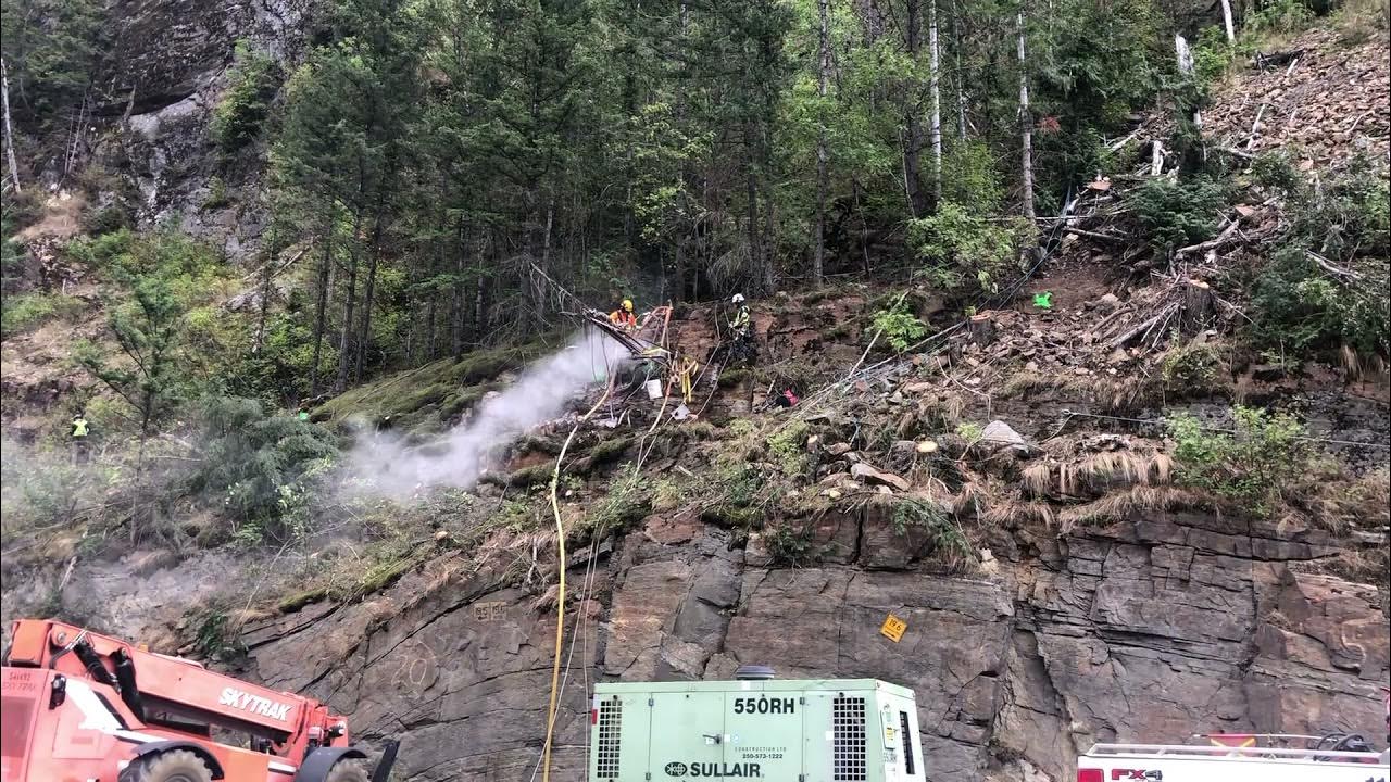 simsgrouppg's tweet card. 3 Valley Gap; Rockfall Attenuator Systems