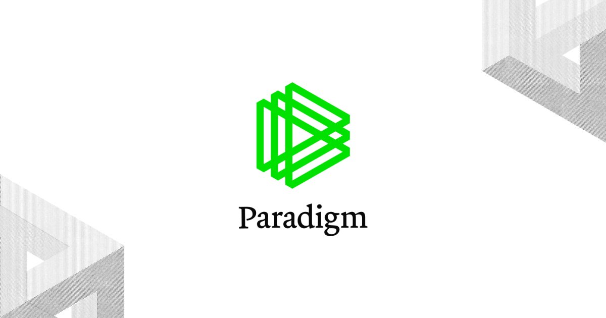sublime_state's tweet card. Paradigm is a research-driven crypto investment firm that funds companies and protocols from their earliest stages.