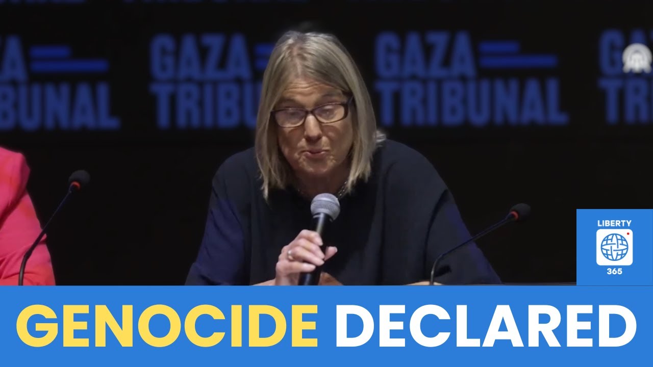 Endeuillee27's tweet card. Historic Ruling: Gaza Tribunal Says Israel Guilty of Genocide —...