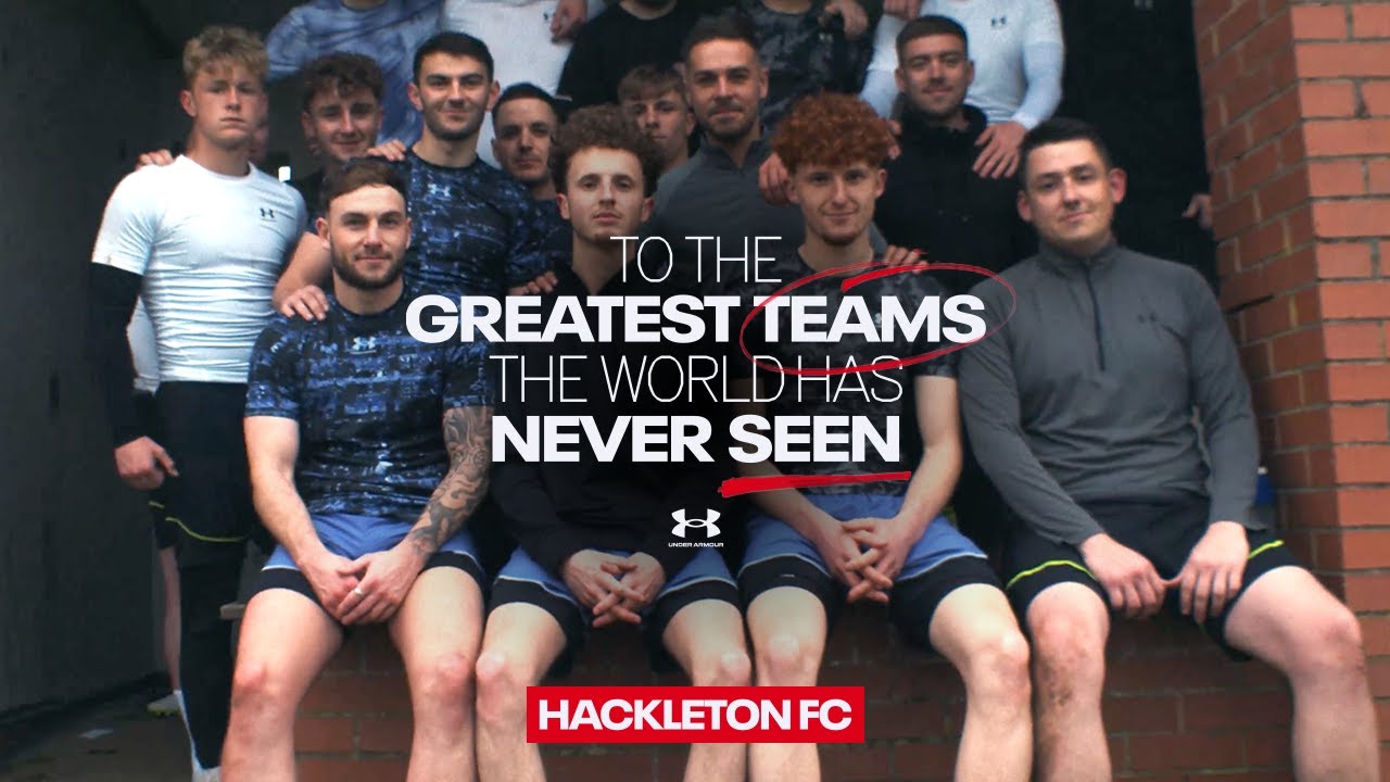 AfcHackleton's tweet card. AFC Hackleton | To The Greatest Teams The World Has Never Seen
