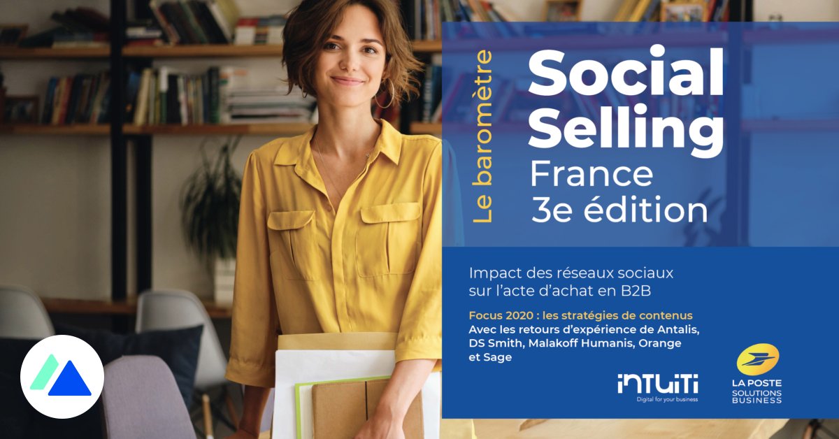 ExcuseMyWeb's tweet card. Le baromètre Social Selling France 2020 réalisé par La Poste Solutions Business et Intuiti est disponible. Il dresse un panorama complet des pratiques B2B sur les réseaux sociaux avec un focus...