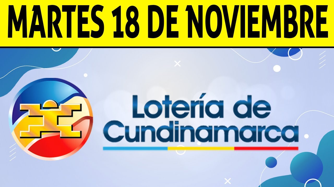 COL_RESULTADOS's tweet card. Resultados Lotería de CUNDINAMARCA Martes 18 de Noviembre de 2025...