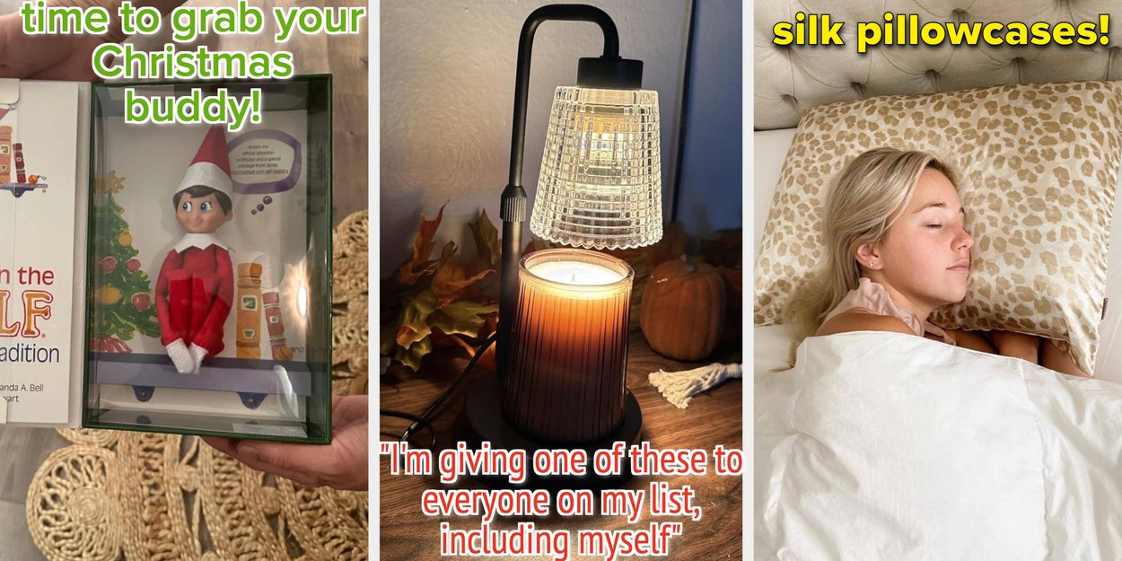 BuzzFeed's tweet card. Because 'tis the season to make sure you 100% know where you stashed your Elf on the Shelf or go ahead and buy a new one before your kids notice.