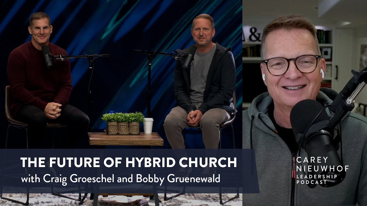 kylekutter's tweet card. Craig Groeschel and Bobby Gruenewald on the Future of Hybrid Church