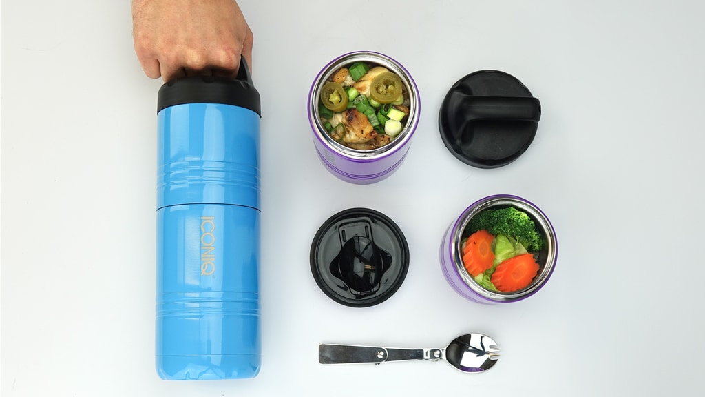 peterdoes's tweet card. The Qore is a one-of-a-kind stackable insulated food container that keeps your hot and cold dishes fresh in one convenient package.