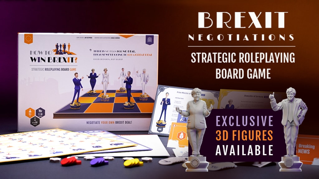 BrexitBoardGame's tweet card. Strategic Role-Playing Board Game Simulating Brexit Negotiations
