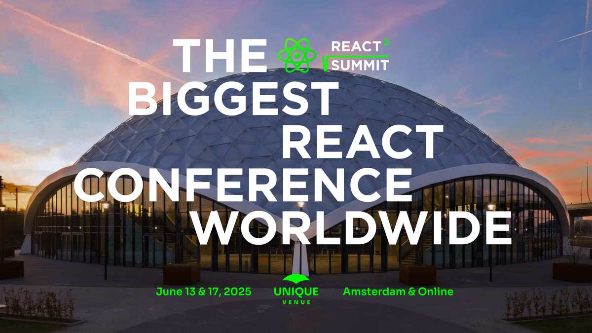 Gamedevjs's tweet card. Second event from the GitNation team at the similar time as JSNation is React Summit 2025 - happening June 13th and 17th, and since we're partnering with this conference as well we do have another...