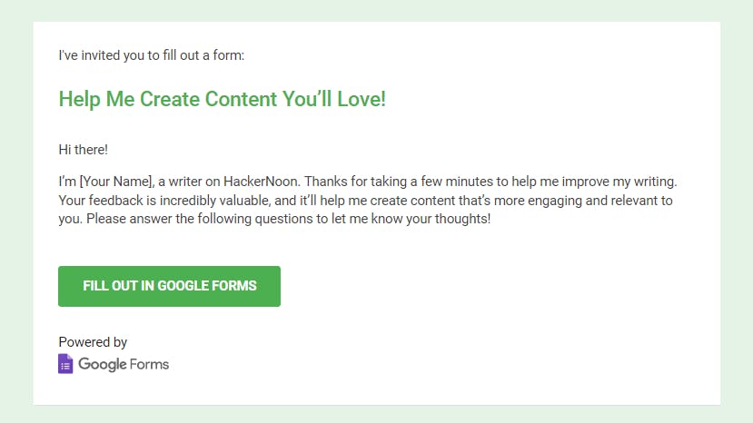 hackernoon's tweet card. One of the best ways to create content that truly resonates with your audience is to ask them directly what they want to see. Learn how to go about it here.