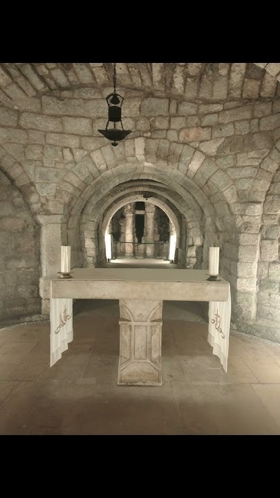 LTenebrosas's tweet card. Cripta de Palencia (explicación) #criptadepalencia #palencia