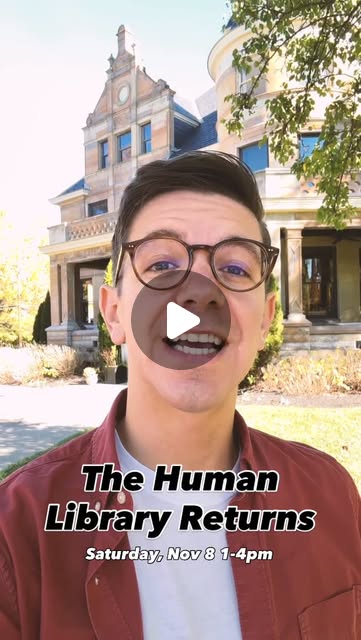 TheHumanLibrary's tweet card. Community Happens Here (@communityhappenshere) • Instagram reel