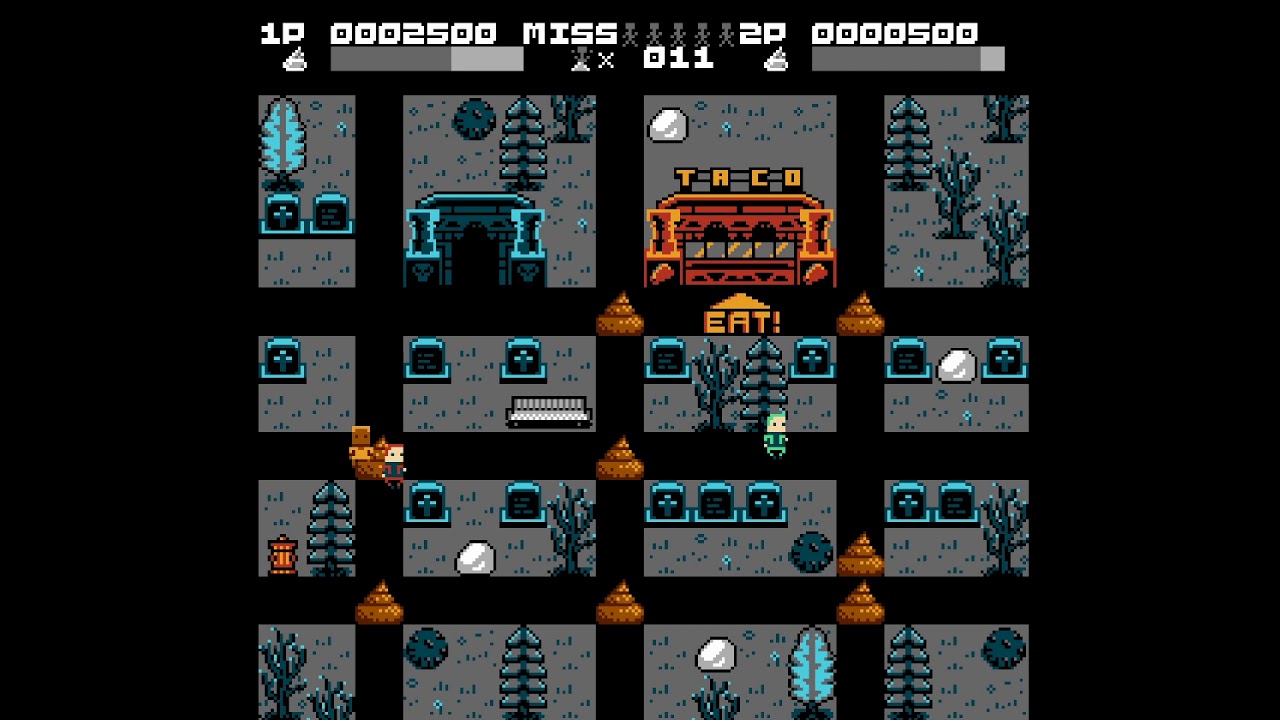 techmastergames's tweet card. Pixel Poops Number Two Reveal Trailer