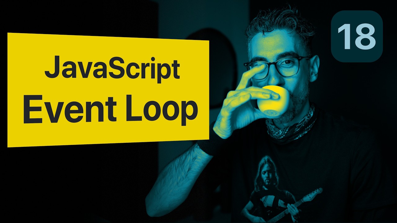 RohanAwhad's tweet card. JavaScript Event Loop -- Visualized!