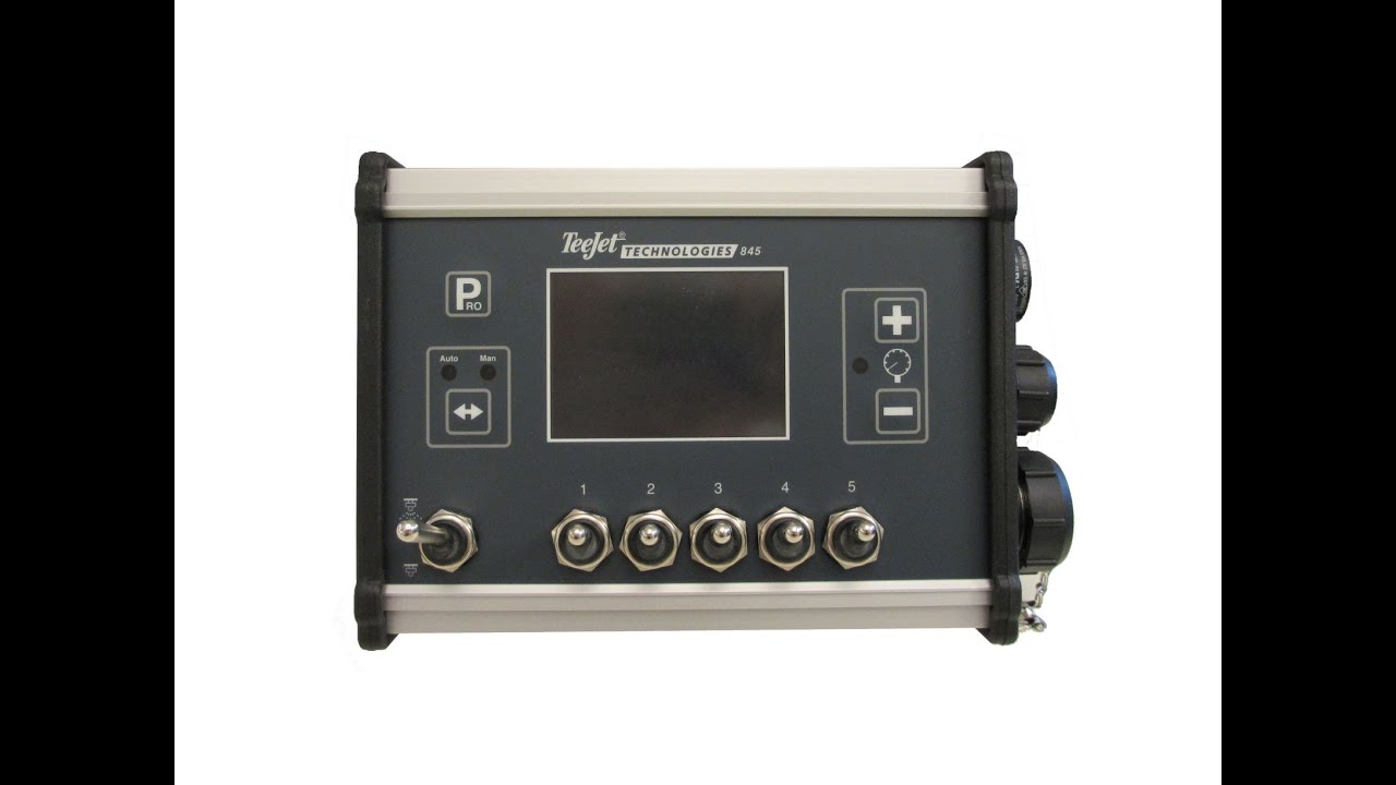 TeeJetTech's tweet card. 845 Sprayer Control - Introduction