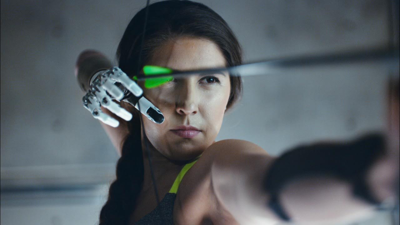 bebionic's tweet card. Power Past Impossible