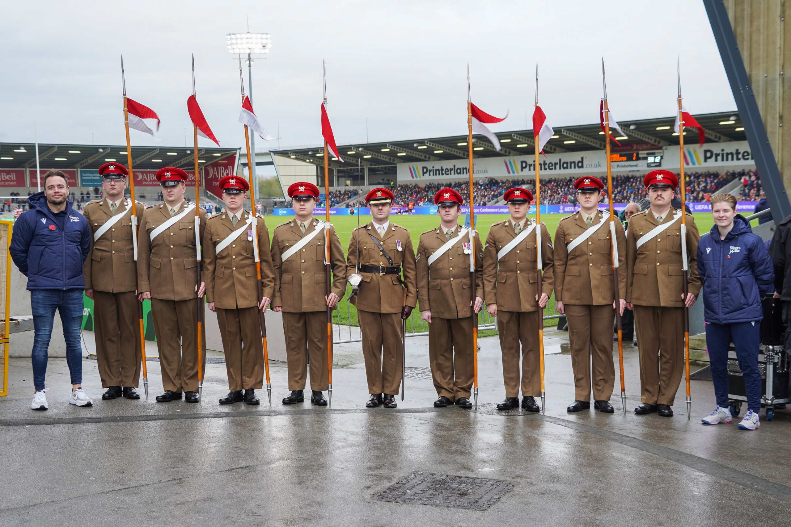 SharksForces's tweet card. Sale Sharks and the Sale Sharks Foundation marked the Armistice by welcoming more than 50 veterans and current serving military personnel to the Premiership clash with Gloucester, all thanks to club...