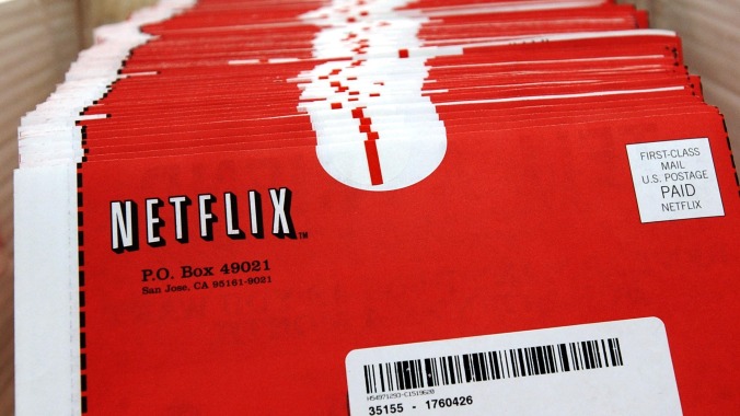 eulerBall's tweet card. Netflix to end its DVD business by sending users anywhere from 0 to 10 random discs