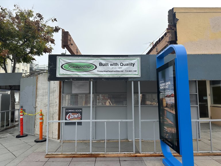 3rdStOccupancy's tweet card. 1401 3rd St - Raising Cane's Chicken Fingers coming soon Santa Monica's Third Street Promenade. View photo and location details.