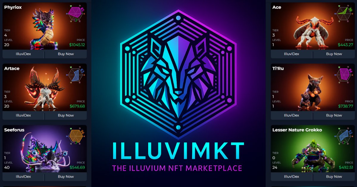 trinix_eth's tweet card. Explore and trade unique Illuvium NFTs with advanced features like auto-buy and fusion search.