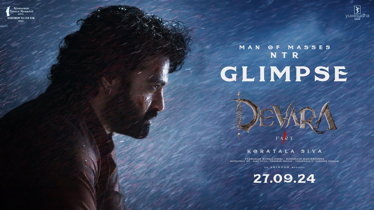 tarak9999's tweet card. Devara Part-1 | Glimpse - Telugu - NTR | Koratala Siva | Anirudh |...